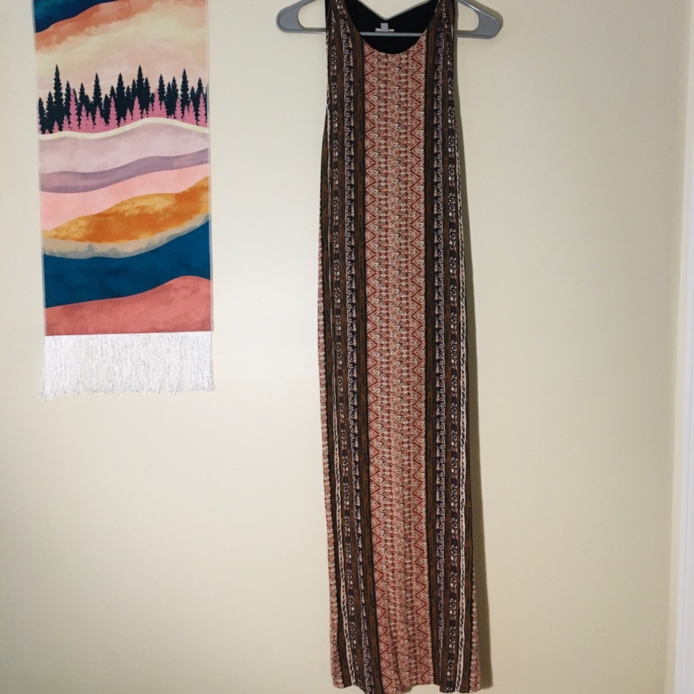 🪶 Boho Maxi Racer Back Dress 🪶